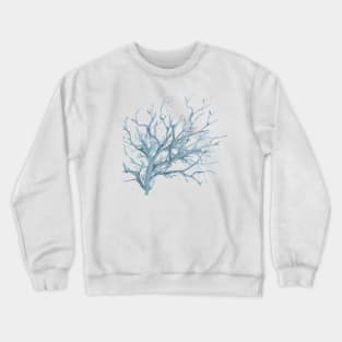 Coral reef in dark blue Crewneck Sweatshirt